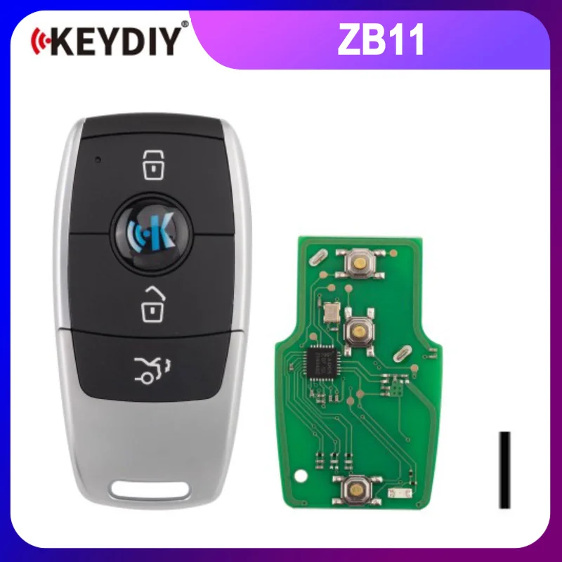 KEYDIY KD ZB11-3 Universal Smart Remote Key 3 Buttons (BZ) Compatible with Mercedes-Benz Type
