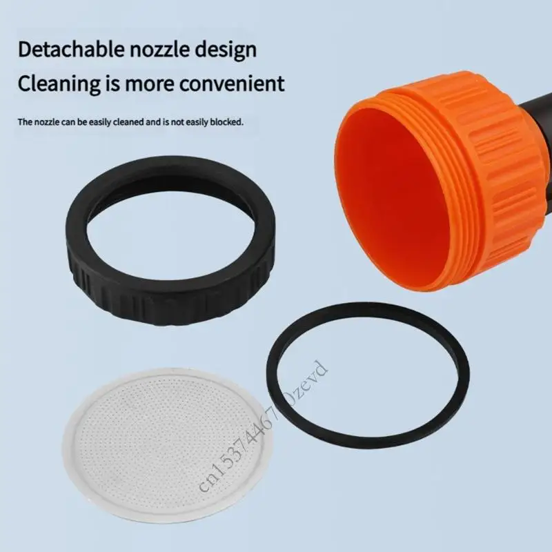 بخاخ لطيف للشتلات حتى توزيع المياه فوهة قابلة للتعديل لتوفير المياه تصميم أداة البستنة P9YB