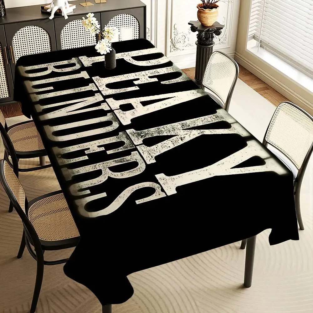TV P-Peaky B-Blinders Anmie Washable TableCloth for Wedding Party Dining Banquet Decoration Luxuriou Table Table Protector Cloth