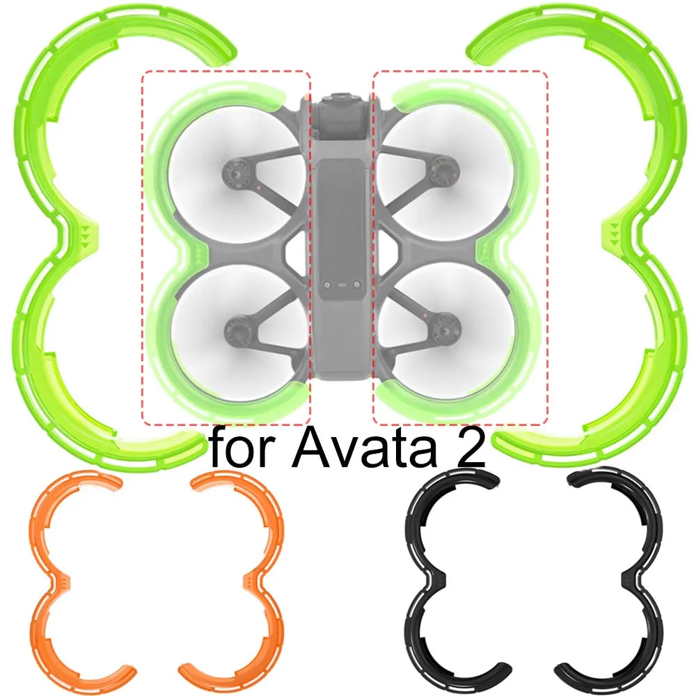 Защита пропеллера дрона, подходит для DJI Avata 2, защита для опора, кольцо для предотвращения столкновений, защитный чехол для пропеллеров