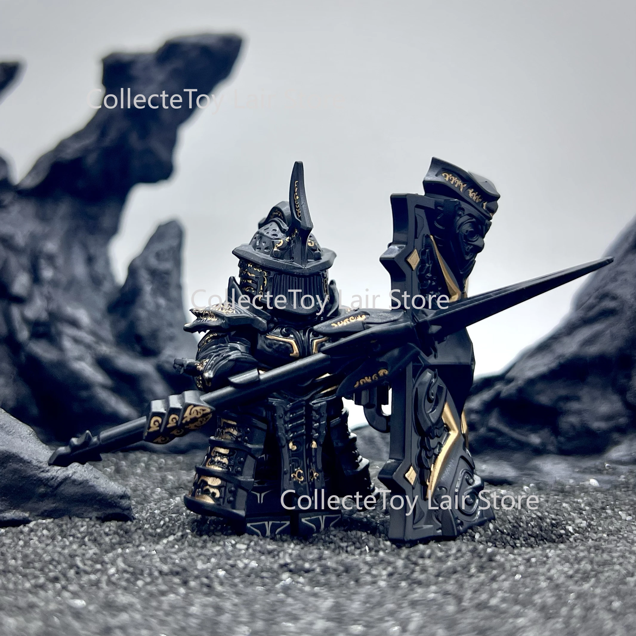 

Demon's Souls Tower Knight Medieval Knights Crusader Alliance Guard Third Party Assembly Toy Building Blocks Figurines Ornaments