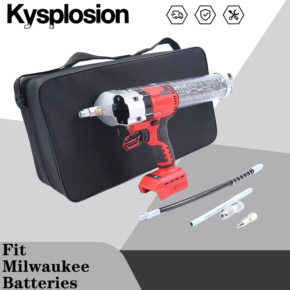 Cordless Brushless Battery powered grease guns for Milwaukee battery Excavator Specific Novelty tool power tools Grease injector