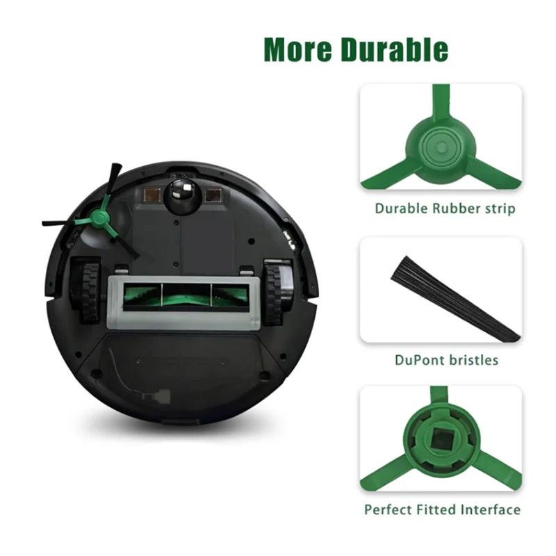 YCOC-12 قطعة فرشاة جانبية لملحقات كنس Irobot Roomba Essential Q0120 Y0140 Q0520 Q011 Y0110