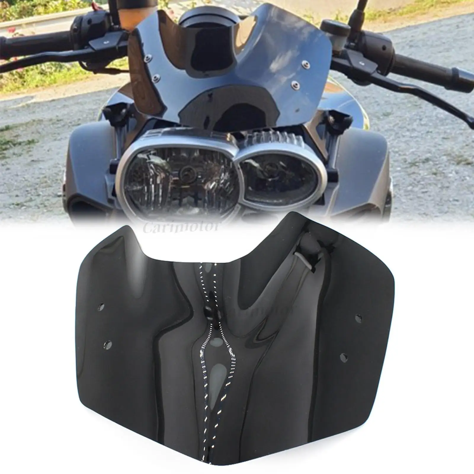 Motorcycle Windshield Wind Protector Screen For BMW K1200R 2005-2008 K1300R 2009-2015