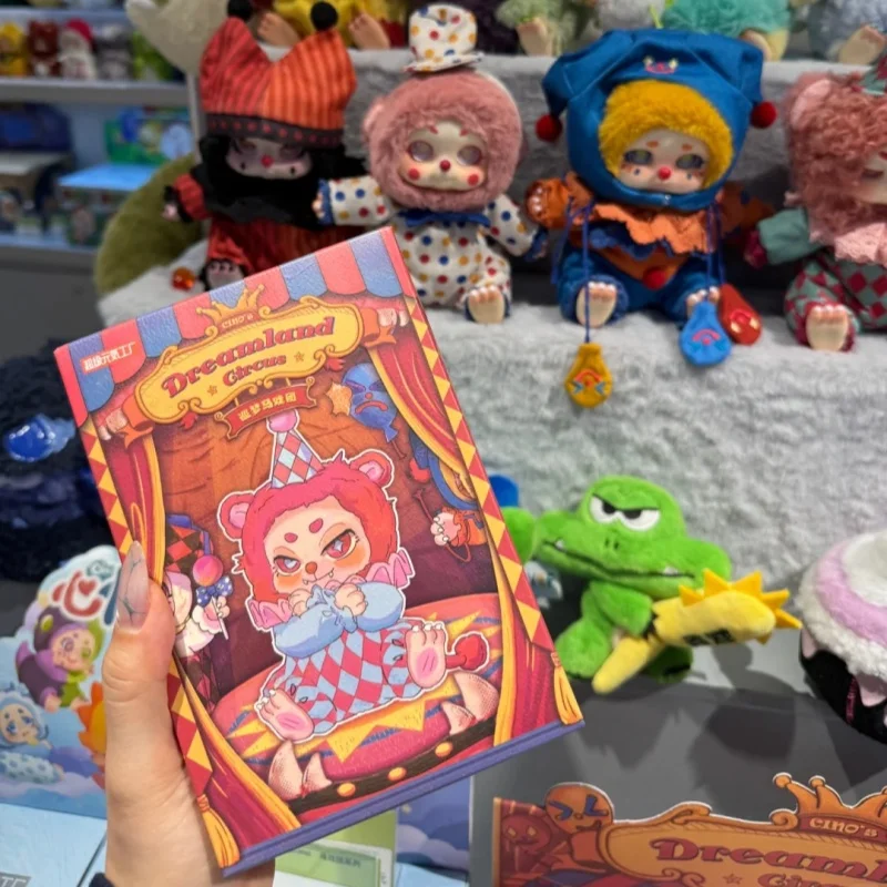 

Горячая подлинная серия Cino Tour Dream Circus, плюшевая слепая коробка, трендовая игрушка, кукла, милый кулон, украшения, загадочная коробка, подарки на Хэллоуин