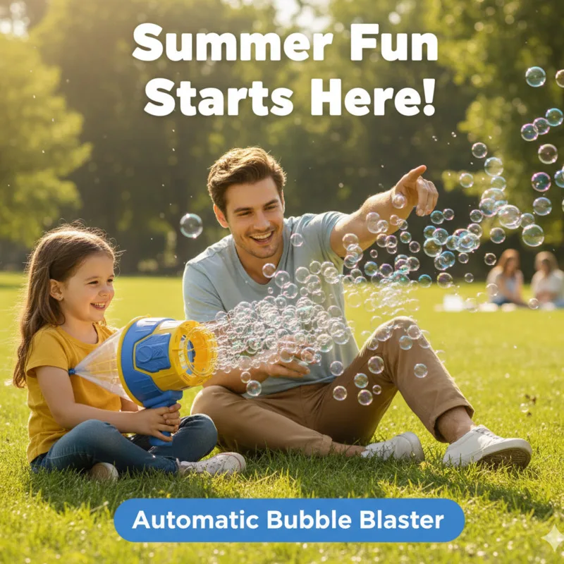 

Bubble Machine Air Cannon Blows Bubble Machine Novelty Extra Large Child Handheld Gatling Gun Toys Child Gifts Decoration Gifts