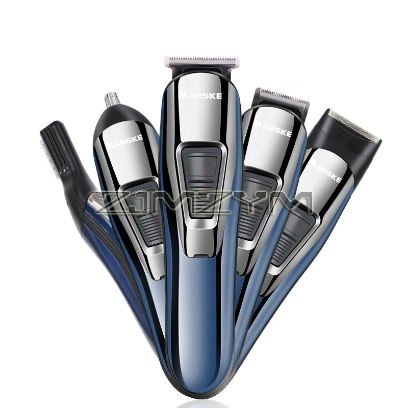 5 in 1 Wireless Hair Cutting Machine Professional Electr Hair Barber Clipper Nose Hair Trimmer Beard Shaving Machine
