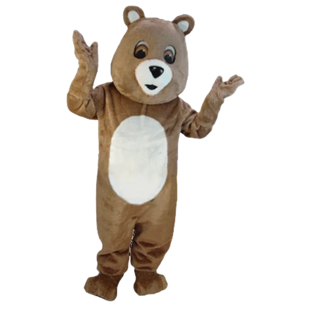 Cheap Brown Bear Mascot Costume Low Price Good Quality Brown Bear Mascotte Mascota Outfit Suit Fancy Dress SW533