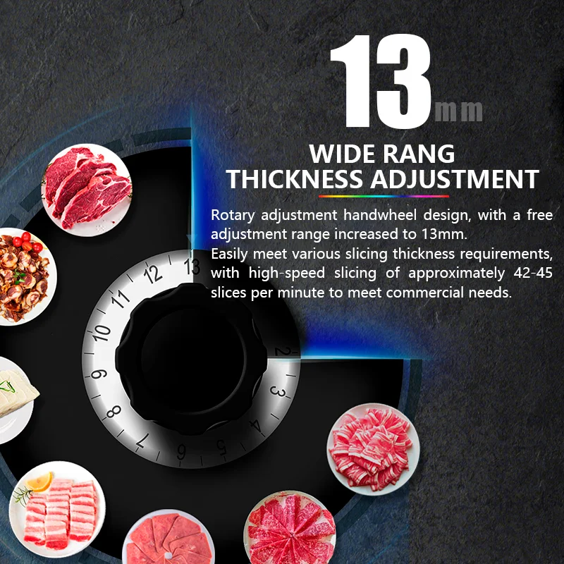 Meat Slicer Commercial Electric  Industrial   Machine