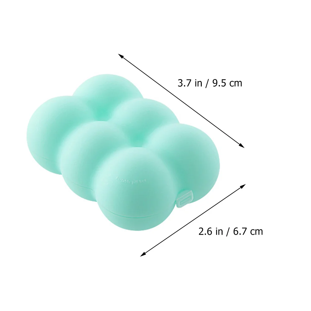 2Pcs Portable Medicine Organizer Box Mini Pill Storage Cases Durable PP Material for Travel Outdoor Portable Mini Boxes