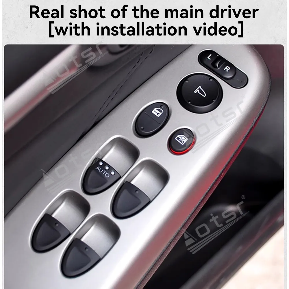 

The Car Accessorie 2025 New For Honda Civic 8th Generation Glass regulator switch and Main driving window button assembly
