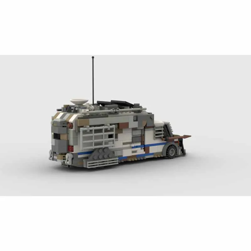 

MOC-161498Classic ApocalypseCommunication Vehicle Building Block Model419Parts, Boys'Children's Birthday Building Block Toy Gift