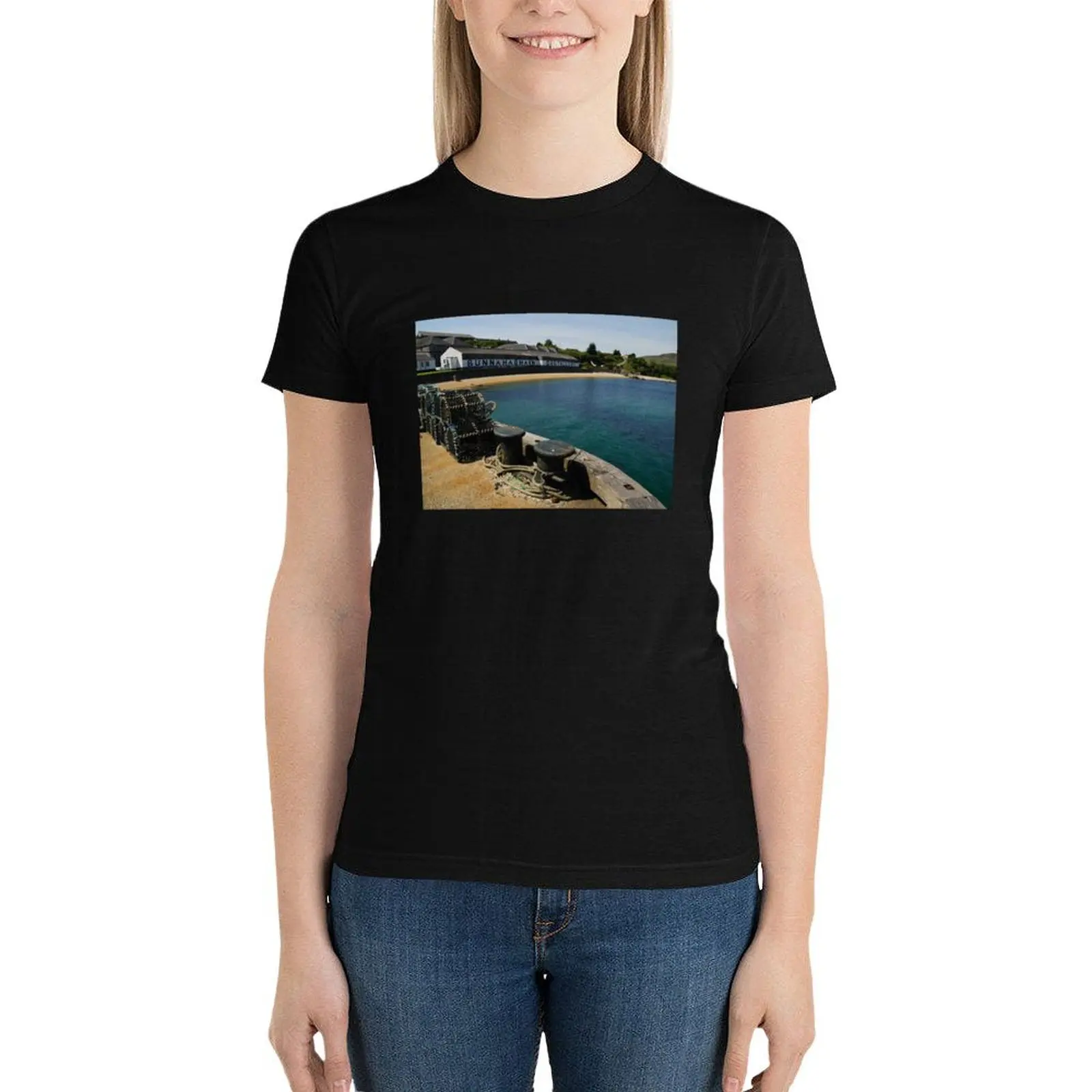 

Islay: Bunnahabhain Distillery T-Shirt Female clothing cute clothes female Womens graphic t shirts