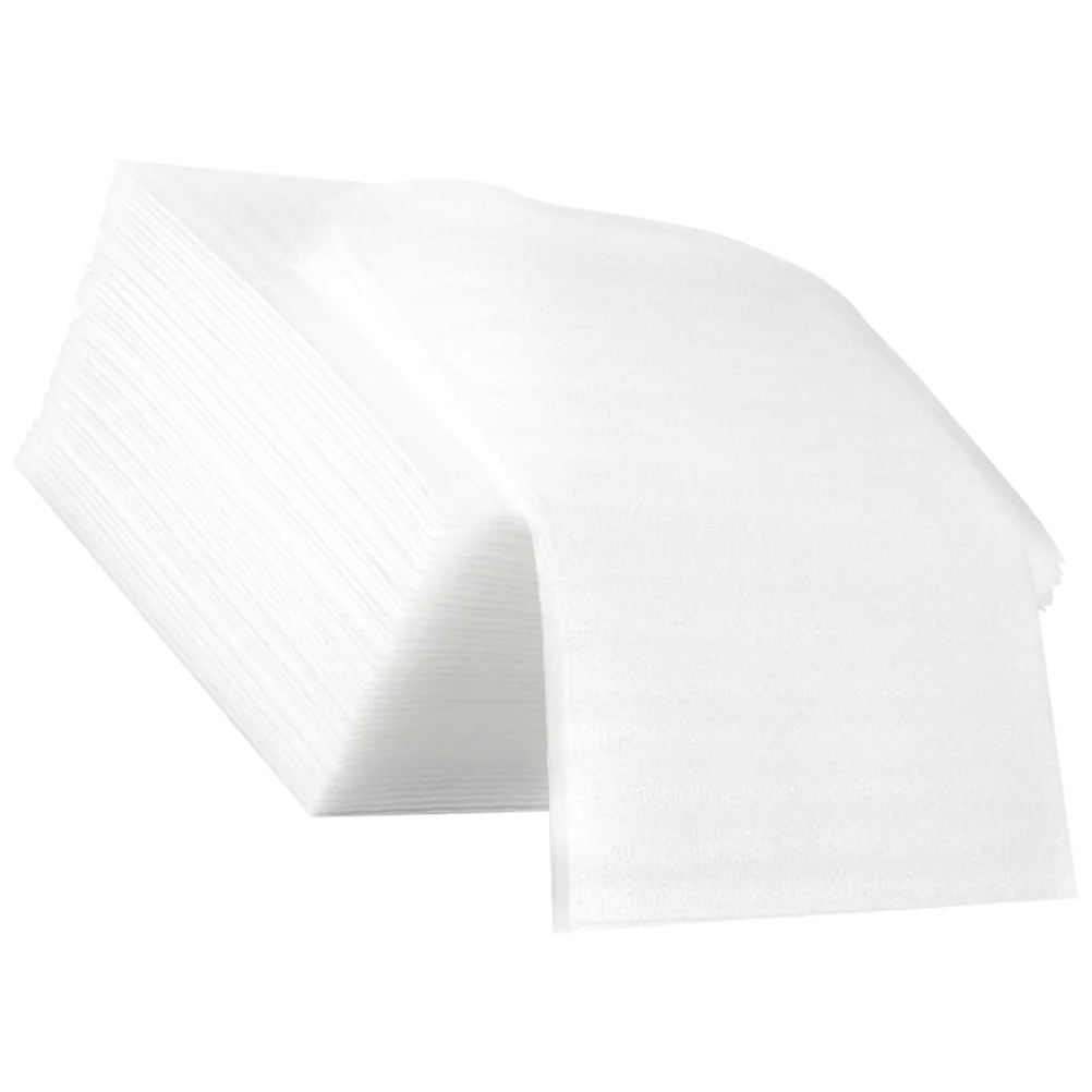 

100 Pcs Pearl Cotton Bag Packaging Soft Foam Board Film Bubble Filled Shockproof 100pcs (15*25cm) Specifications