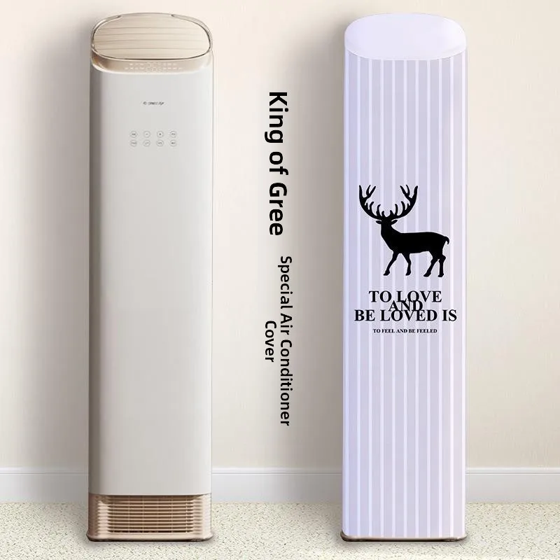 

Полностью закрывающий передний квадратный чехол для кондиционера, вертикальный, в стиле шкафа, пылезащитный, простой дизайн, для кровати...