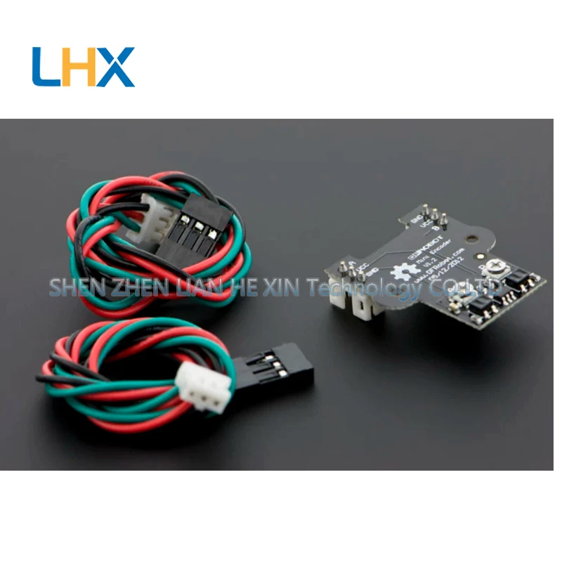 Mini-robot chassis-specific encoder speed sensor module for motor speed measurement in stock