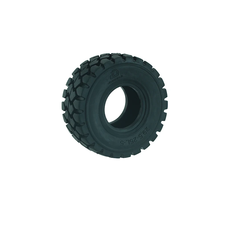 1 Pair Rubber Tyres Bulldozers Tyre 137mm for 1/14 Tamiya RC Truck Heavy Duty Trailer Tipper Scania 770S Actros MAN Volvo Parts