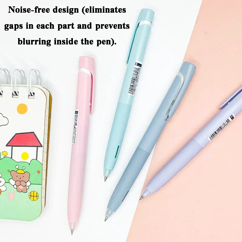 

Японская гелевая ручка ZEBRA Limited BLEN JJZ66 - 0,5 мм, черная, быстросохнущая, с низким центром тяжести для плавного письма, канцелярские товары премиум-класса