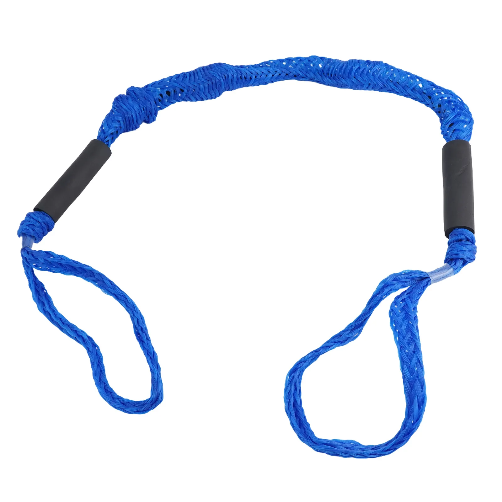 Motor Boat Elastic Rope Adjustable Loops Foam Float Lbs Tensile Strength Adjustable Loops FT Boat Bungee Dock Line