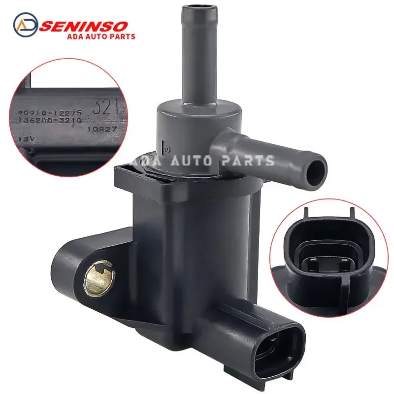 Original New 90910-12275 136200-3210 Vacuum Solenoid Valve For Toyota Aygo Passo Vitz Innova Fortuner Belta Hilux Yaris