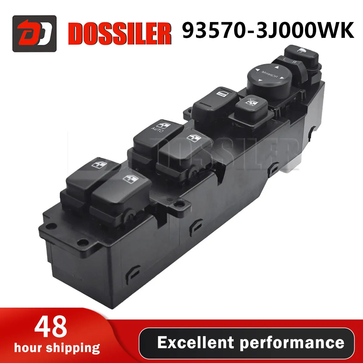 

93570-3J000WK Power Window Switch Driver Side Power Window Master Switch Automotive Window Switch for Veracruz 2007-2012Dossiler