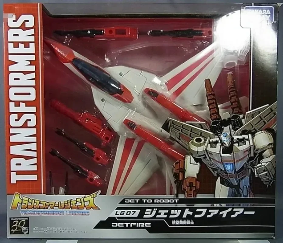 Takara Tomy Hasbro Transformers IDW LG07 Jetfire Skyfire Starscream Thundercracker Hobby Gift Robot Collectible Ornament Toys