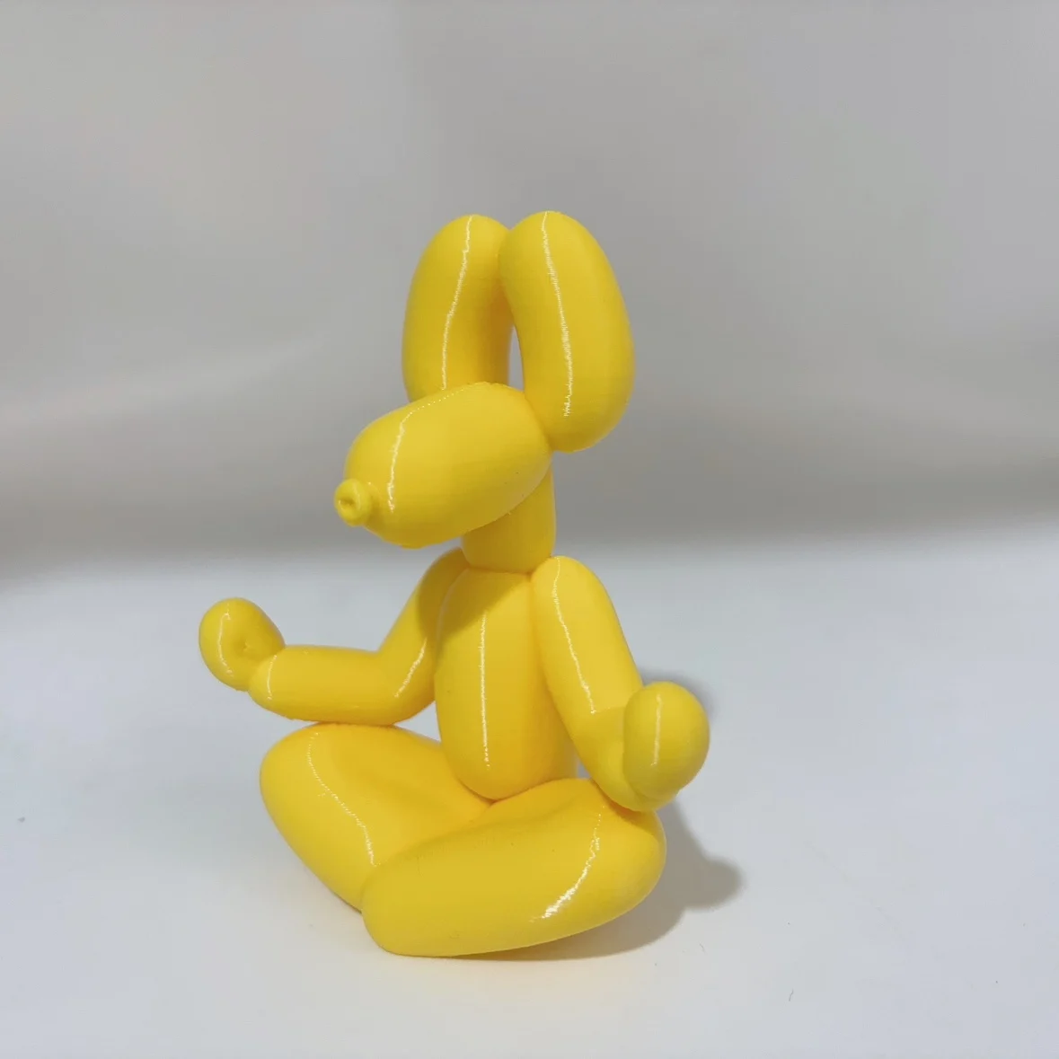 Cute Balloon Dog Statue Ornament, Meditation Dog Ornament Fun Sculpture, Suitable for Living Rooms, Bookshelves, Valentine's Day - view 4