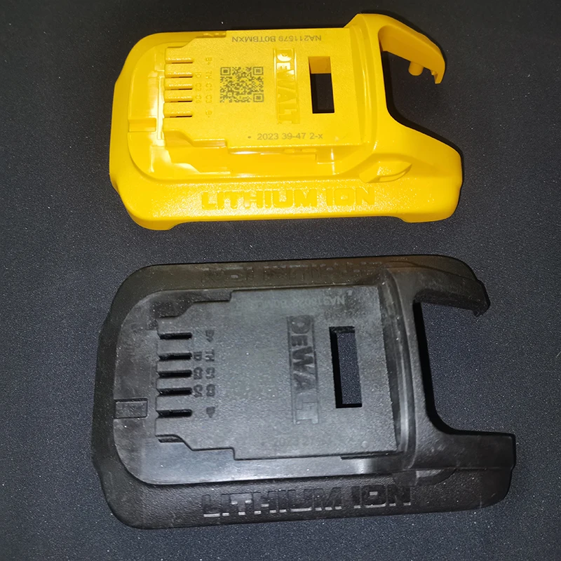 Imagem -05 - Dewalt-bateria Original Shell Dcbp520 Dcbp520g 20v 5.0ah Poder Etiqueta Prova do Óleo Anti Corrosão Preto Amarelo Shell Somente