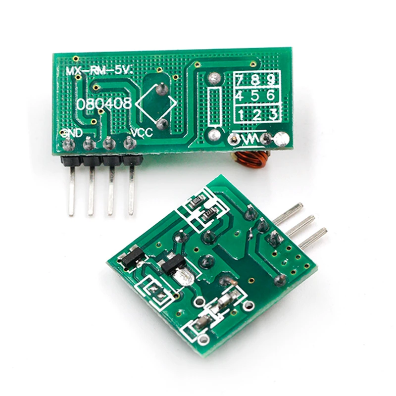 315 433 Mhz 315Mhz 433 Mhz Rf Zender En Ontvanger Koppeling Kit Voor Arduino Draadloze Afstandsbediening Module Voltage module Board