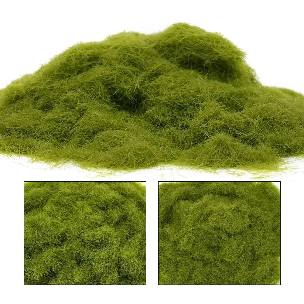 Nylon Artificial Grass Model Railway Lawn Grass Powder Green Scenery 30g 5mm Nylon Grass Powder Modeling Hobby Craft Accessory