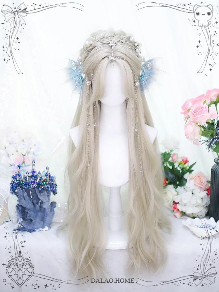 Wig lolita natural long female hair 