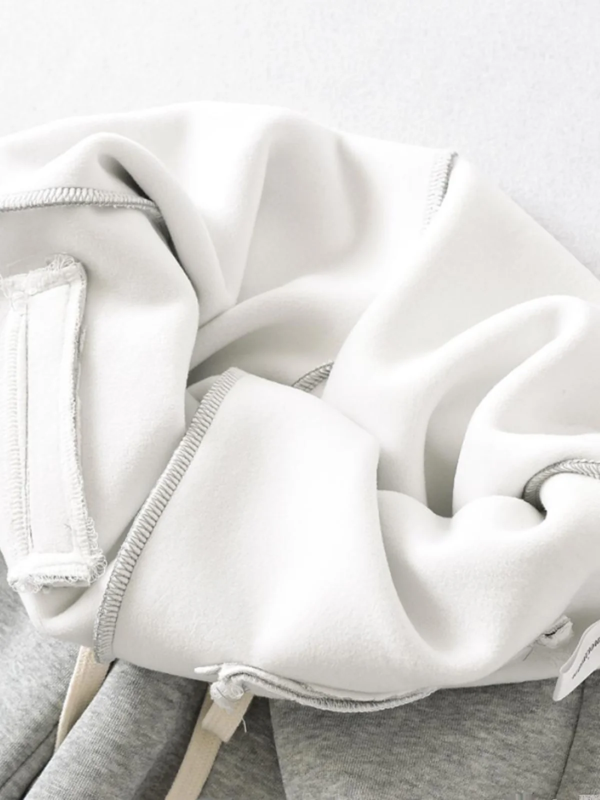 الأمريكية Sle المرأة فضفاضة منتصف منخفضة الخصر بنطال ذو قصة أرجل واسعة الخريف الشتاء جديد Faion Fce اصطف Sweatpants رياضية غير رسمية