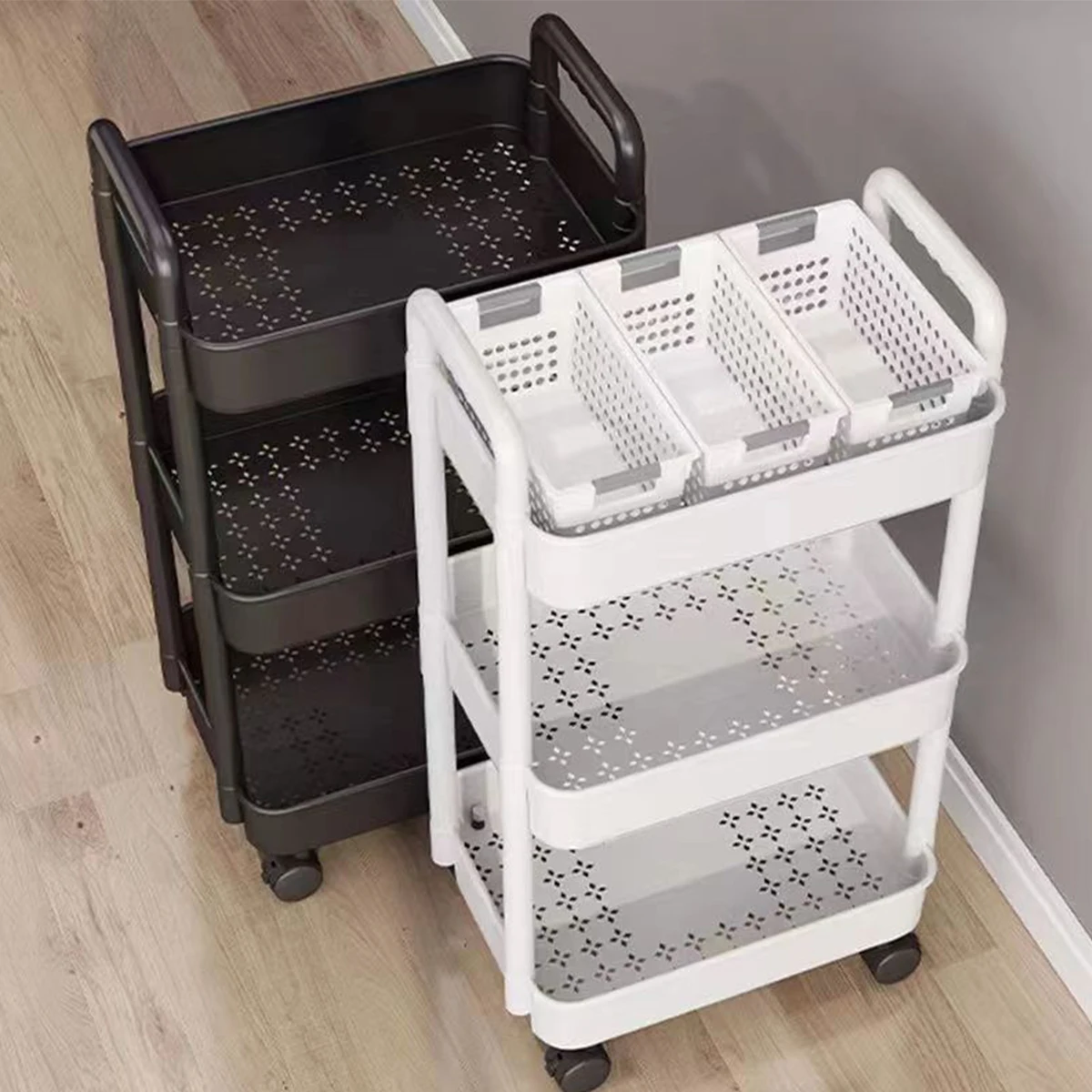 Kitchen Trolley Kitchen Rack With Casters Storage Rack Gap Storage Storage Trolley Kitchen Gap Kitchen Storage Rack