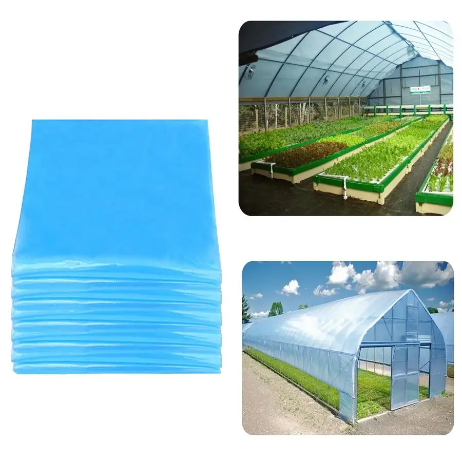 

FT Greenhouse Plastic Film, 6 Mil Clear Film, Superior Toughness, Transparent Hoop House Covering for Gardening, Farming