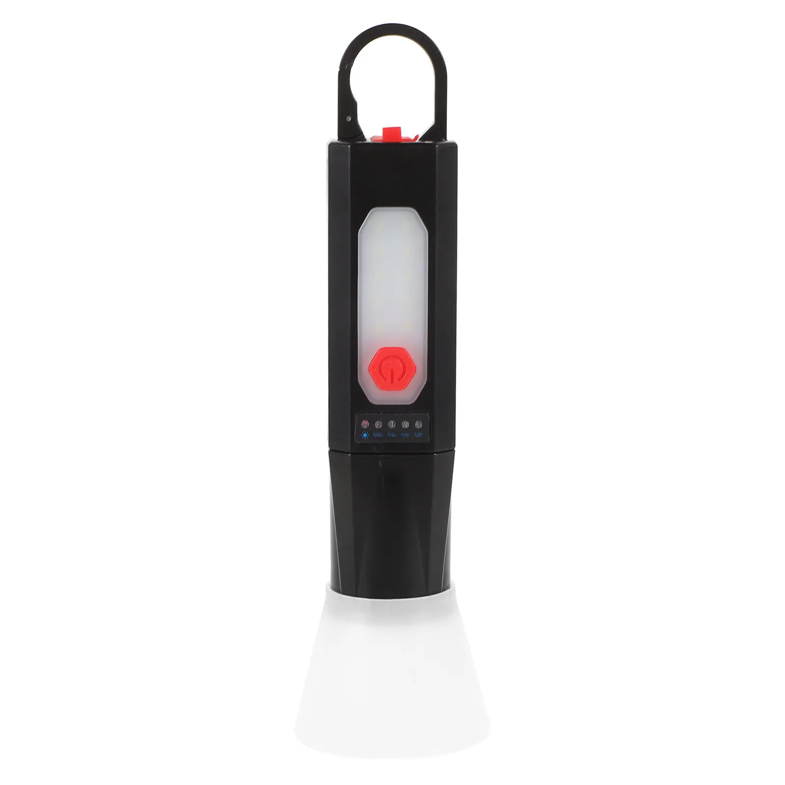 

Solar Powered Flashlight Rechargeable USB Portable Camping Lamp Bright LED Travel Flashlight Multifunctional Emergency Zoomable