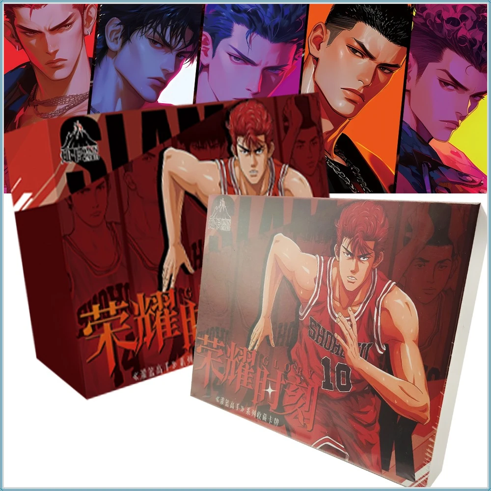 

Highly Popular Anime Slam Dunk Collection Cards for Fans Fashion Trend Unique Style Character Creative Cards Table Toys Gifts