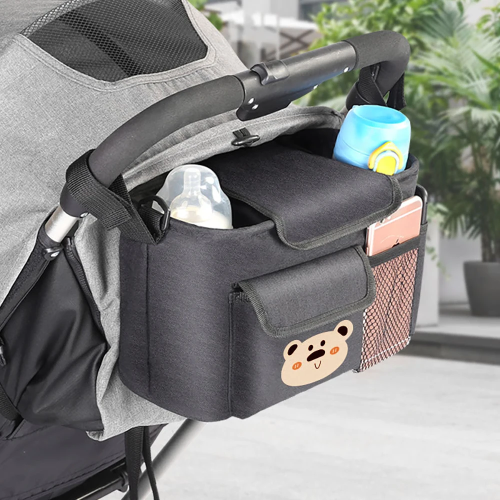 

Baby Portable Pushchair Hanging Bag Travel Good Partner Large Capacity Reasonable Storage Belt Can Be Worn Or Hung