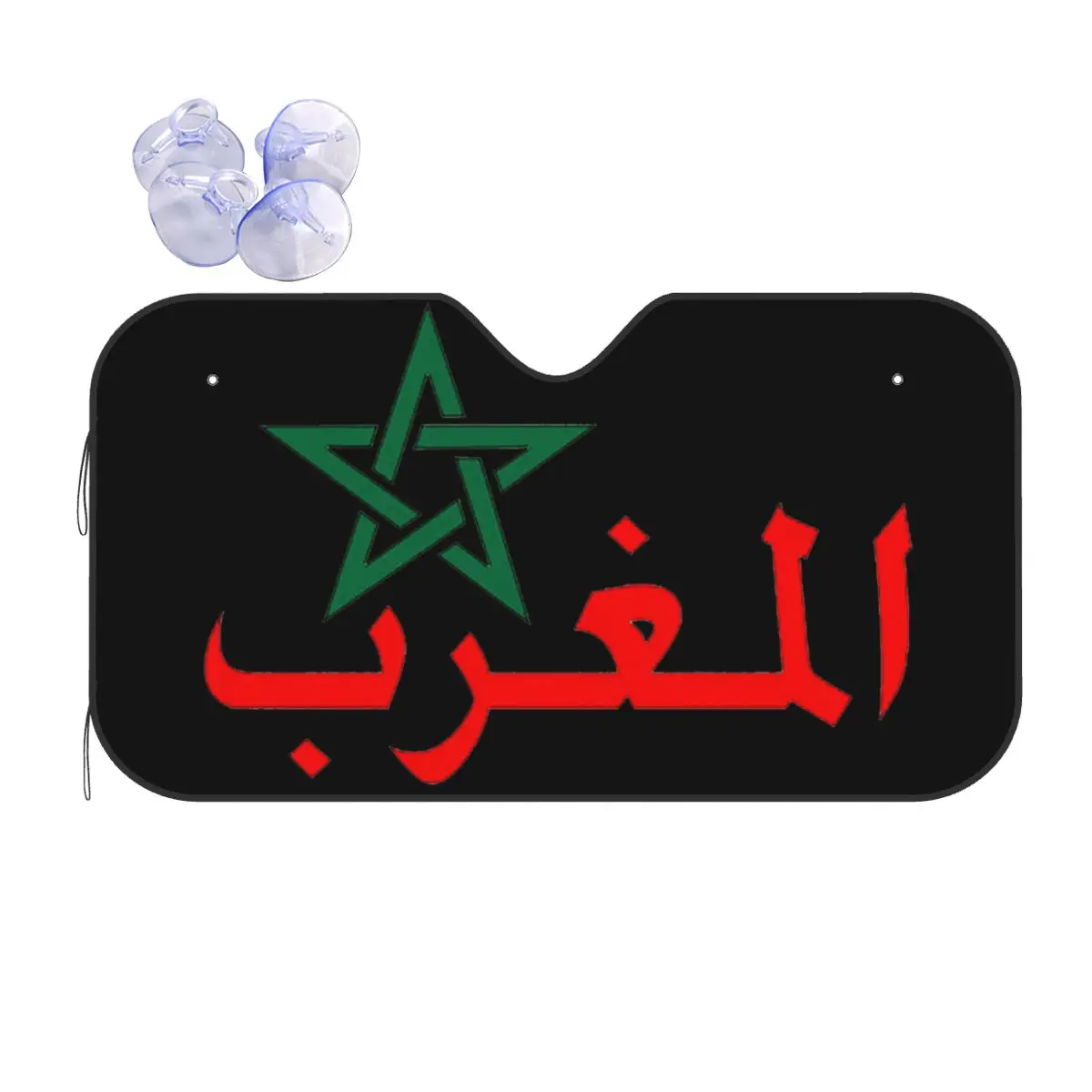 

Morocco Maroc Sunshade Windscreen Car Front Windshield Window Sun Visor Accessories Covers