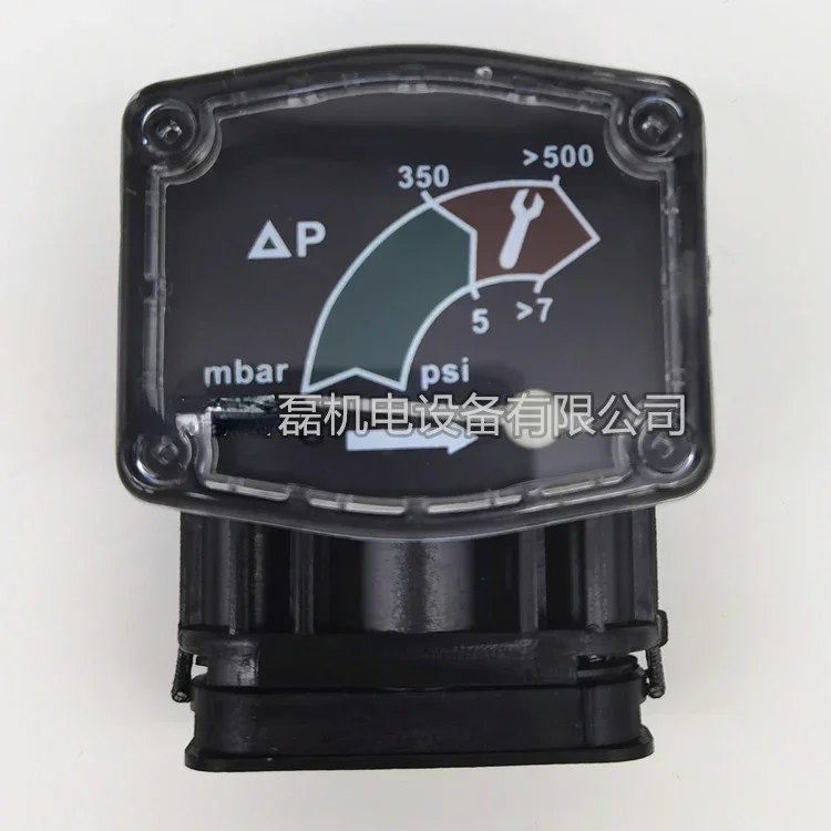 Differential pressure air precision filter differential pressure gauge 1MPA1.6MPA precision differential gauge  drop indicator