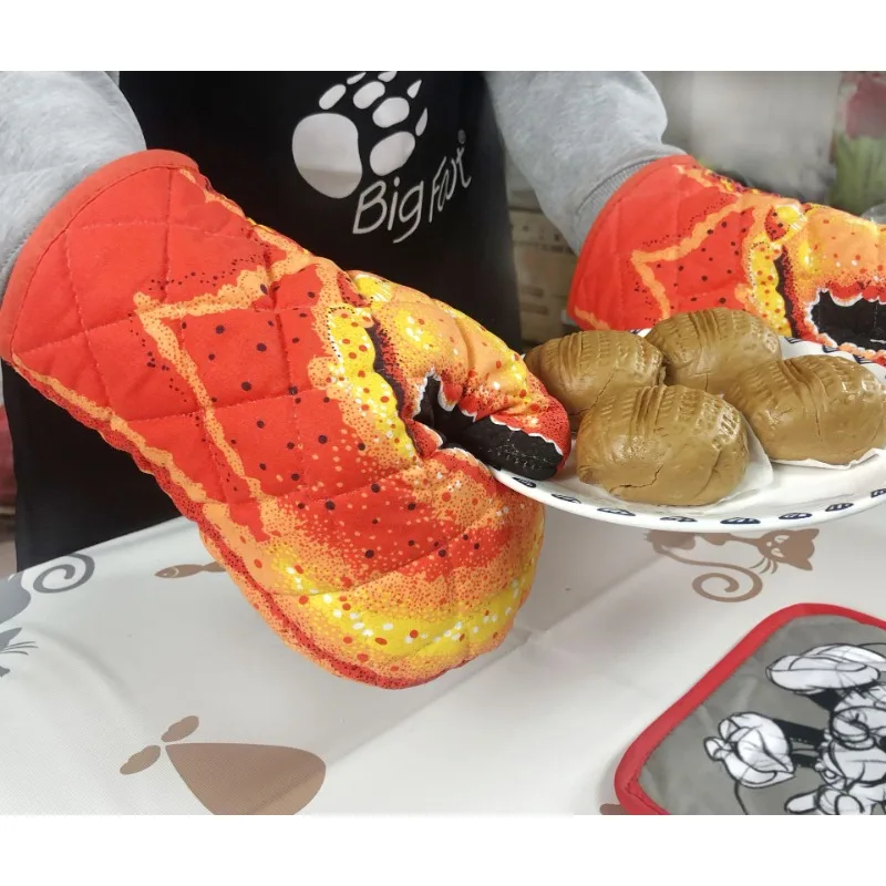 Wholesale of Crab Claw Gloves, Cotton Oven Gloves, Microwave Oven Anti Scalding, Baking and Insulation Gloves From The Source Ma