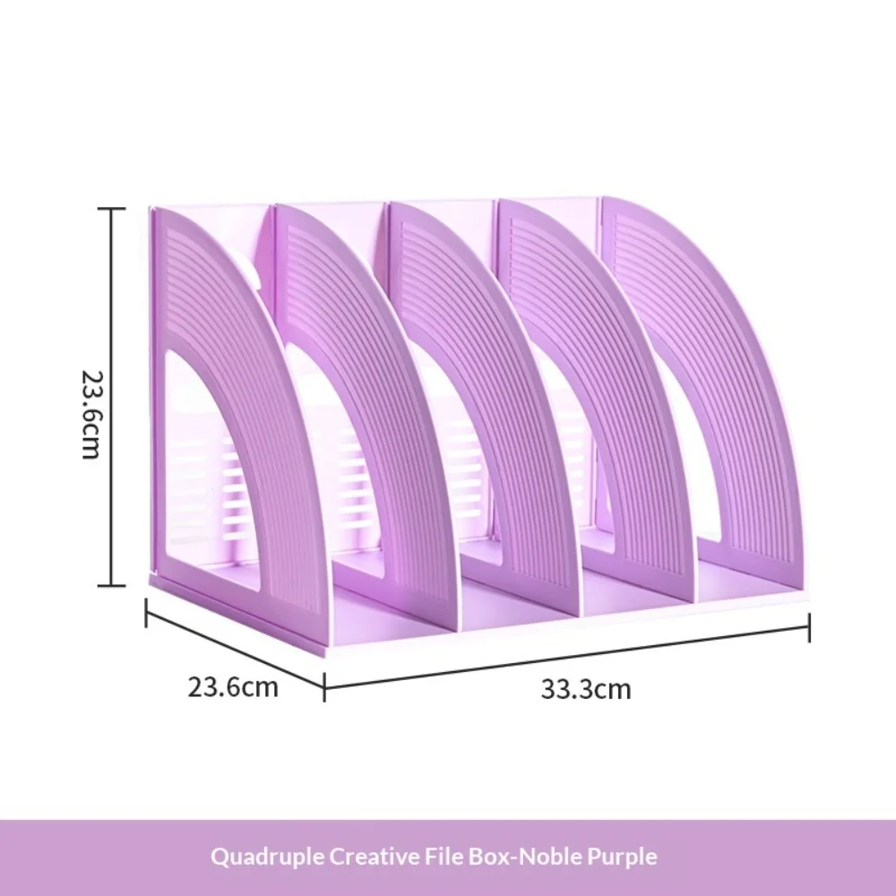 Clear Acrylic Bag Storage Shelf Divider 4 Grids Design Transparent Plastic Purse Handbag Storage Rack 4 Sections Desktop Storage