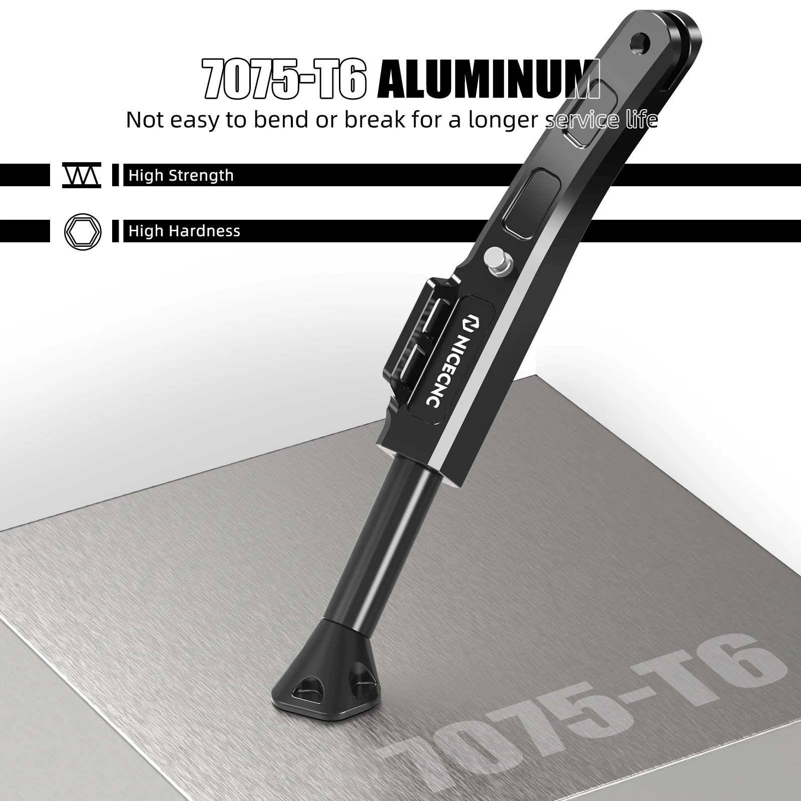 Pour KTM 690 Enduro R 690 SMC R 2008-2024 béquille réglable NICECNC pour Husqvarna 701 Enduro/SM 16-24 GasGas 700 ES/SM 22-24