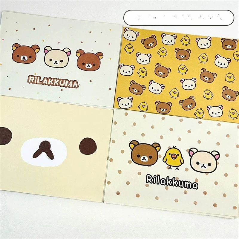 Rilakkuma Cartoon High-Looking Cartoon Letter Paper Set Message Confessions and Blessings Literary Letter Paper