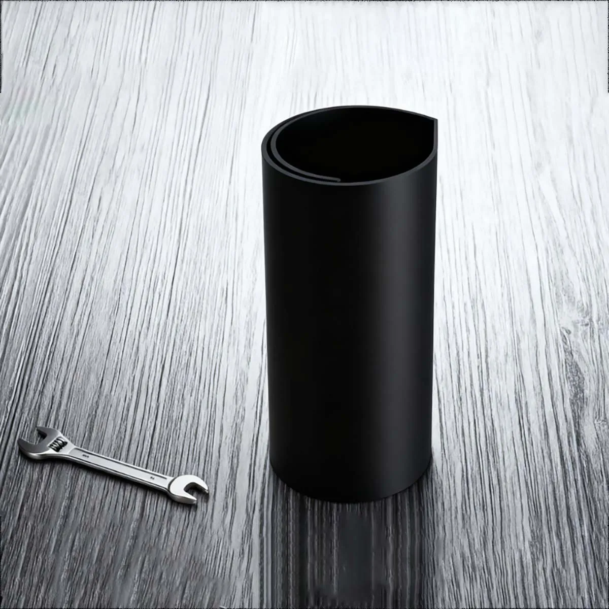 FKM Fluorine Rubber Sheet High Temperature Resistant Oil Proof Corrosion Acid Alkali Resistant Industrial Gasket view 4
