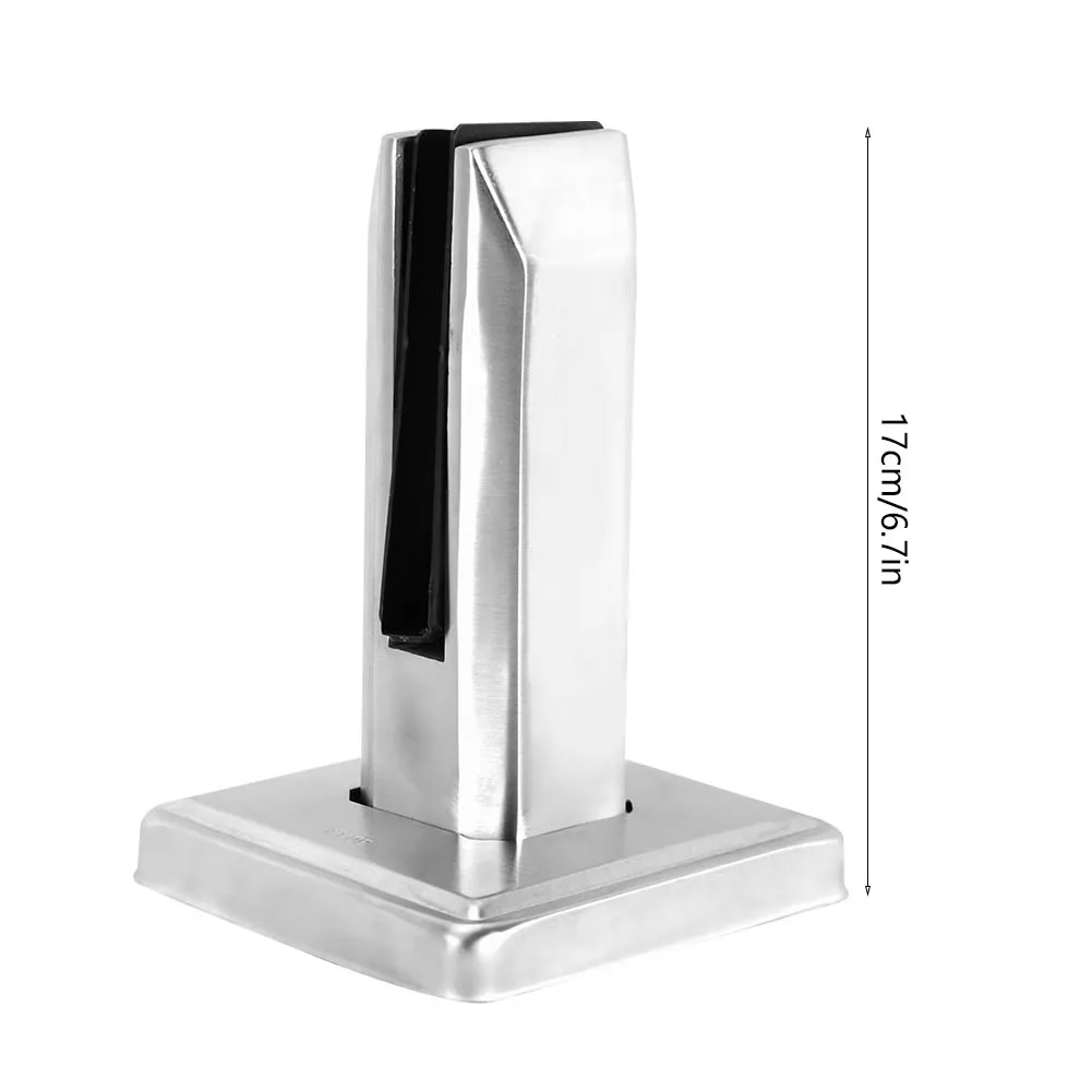 Imagem -05 - Stainless Steel Floor Standing Escadas Torneiras de Vidro Balaustrada Railing Clamp Piscina Acessórios Varanda Piscina