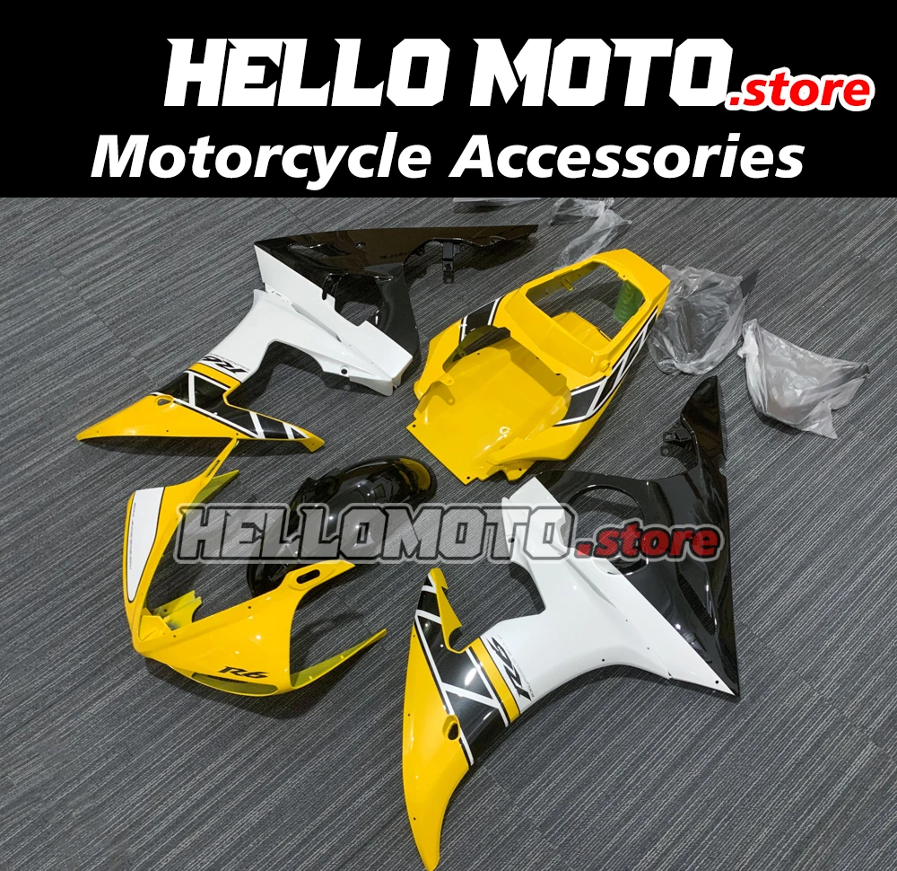 For YZF-R6 YZF R6 2003 2004 2005 R6S 2006 2007 2008 2009 Motorcycle Fairing Accessories Shell Bodywork Set RJ051 RJ09