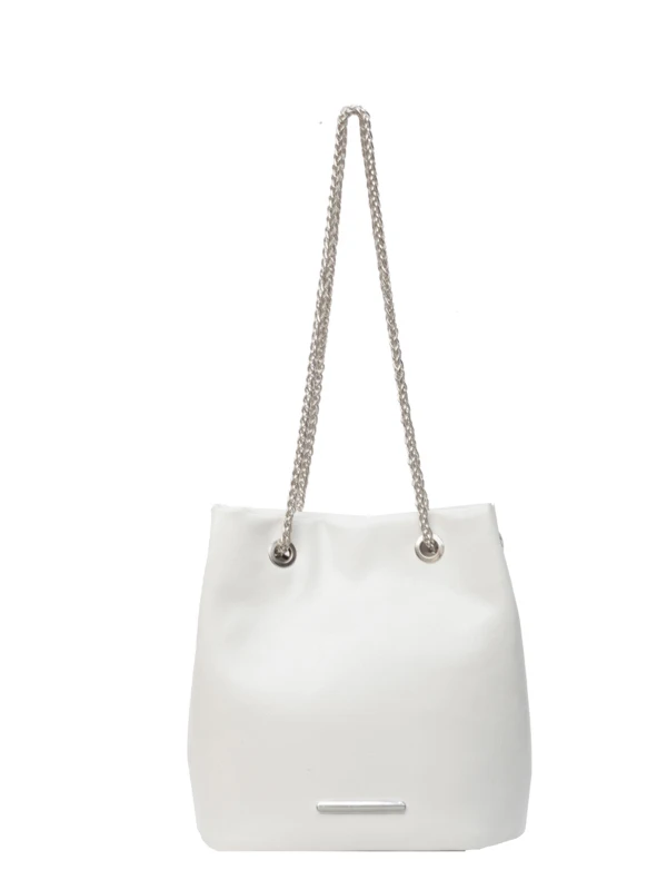 Faionable تنوعا Buet حقيبة المرأة 2025 جديد بسيط حقيبة يد بسلسلة واحدة حقيبة كتف ركاب حقيبة كروسبودي #5