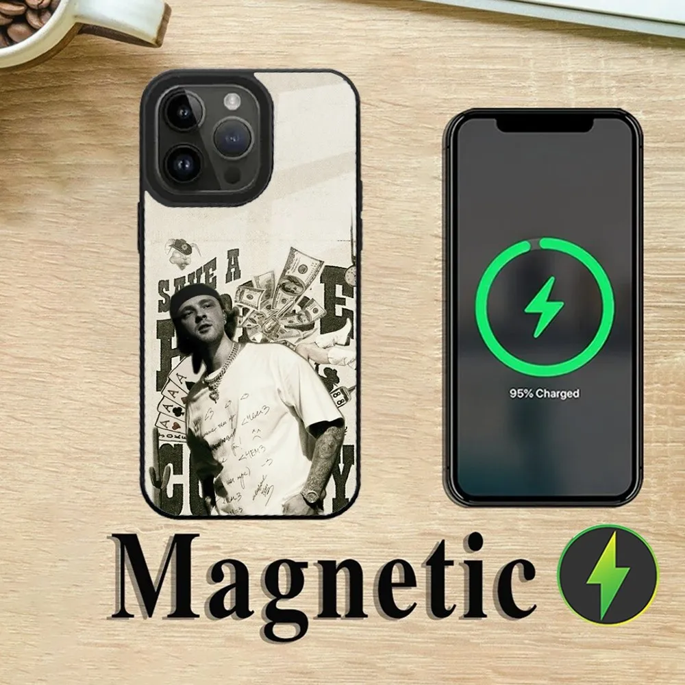 Rapper Egor Kreed EK Phone Case For iPhone 16,15,14,13,12,11,Plus,Pro,Max Mini Magsafe Magnetic Wireless Charging image 2