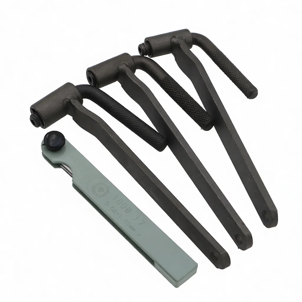 Motorcycle Engine Valve Tappet Tool Wrench Screw Clearance Adjustment Spanner Repair Kit Essential Garage Hand Tool