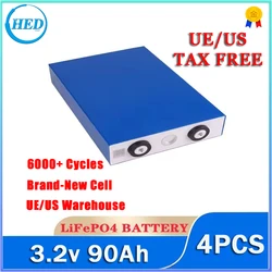 105Ah Cells Lfp Lithium Ion Batteries Solar Energy System Lf105 Grade A 50Ah 80AH 90AH 100Ah Catl 120Ah 3.2V Lifepo4 105Ah